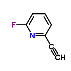 2-Ethynyl-6-fluoropyridine structure