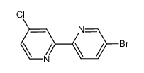 5'-bromo-4-chloro-2,2'-bipyridine结构式