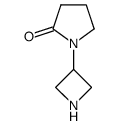 1-(Azetidin-3-yl)pyrrolidin-2-one structure