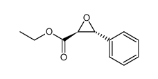 (2S,3R)-ethyl 3-phenyloxirane-2-carboxylate Structure
