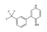 3-(3-(trifluoromethyl)phenyl)pyridin-4-amine结构式