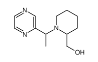 [1-(1-Pyrazin-2-yl-ethyl)-piperidin-2-yl]-Methanol结构式