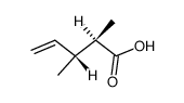 (2R,3R)-2,3-dimethyl-4-pentenoic acid结构式