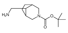 8-Aminomethyl-3-Boc-3-azabicyclo[3.2.1]octane结构式