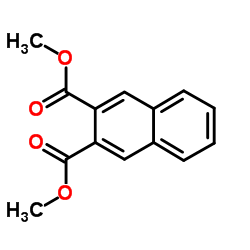 Dimethyl 2,3-naphthalenedicarboxylate structure