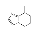 8-methyl-5,6,7,8-tetrahydroimidazo[1,2-a]pyridine结构式