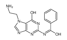 N-[7-(2-aminoethyl)-6-oxo-3H-purin-2-yl]benzamide Structure