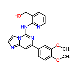 (2-{[7-(3,4-Dimethoxyphenyl)imidazo[1,2-c]pyrimidin-5-yl]amino}-3-pyridinyl)methanol Structure
