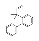 1-(2-methylbut-3-en-2-yl)-2-phenylbenzene Structure