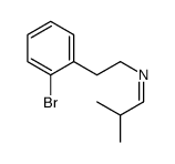 N-[2-(2-bromophenyl)ethyl]-2-methylpropan-1-imine Structure