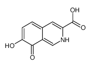 3-Isoquinolinecarboxylic acid, 7,8-dihydroxy- (9CI)结构式