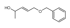 5-(Benzyloxy)-3-penten-2-ol Structure