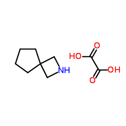 2-氮杂螺[3.4]辛草酸半草酸酯结构式