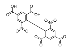 5-nitro-4-(2,4,6-trinitrophenyl)benzene-1,3-dicarboxylic acid结构式