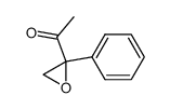 Ethanone, 1-(2-phenyloxiranyl)- (9CI) structure