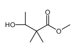 methyl (3R)-3-hydroxy-2,2-dimethylbutanoate结构式