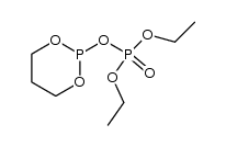 2-diethoxyphosphoryloxy-[1,3,2]dioxaphosphinane Structure