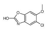 5-CHLORO-6-METHOXYBENZO[D]OXAZOL-2(3H)-ONE结构式