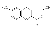ETHYL 6-METHYL-3,4-DIHYDRO-2H-BENZO[B][1,4]OXAZINE-2-CARBOXYLATE Structure
