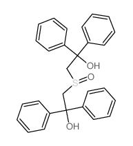 2-(2-hydroxy-2,2-diphenyl-ethyl)sulfinyl-1,1-diphenyl-ethanol picture