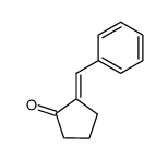 (E)-2-benzylidenecyclopentanone Structure