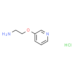 2-(Pyridin-3-yloxy)ethanamine hydrochloride结构式