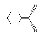 2-(1,3-dithian-2-ylidene)propanedinitrile结构式