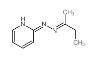 N-(butan-2-ylideneamino)pyridin-2-amine structure