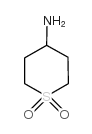 1,1-dioxo-tetrahydrothiopyran-4-amine structure