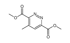 dimethyl 4-methylpyridazine-3,6-dicarboxylate结构式