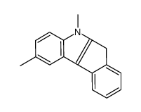 2,5-dimethyl-6H-indeno[2,1-b]indole Structure