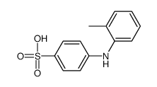 4-(2-methylanilino)benzenesulfonic acid结构式