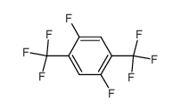 1,4-Difluor-2,5-bis-trifluormethyl-benzol结构式