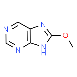 1H-Purine, 8-methoxy- (9CI) structure