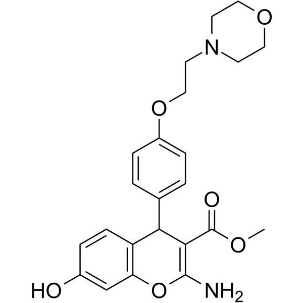 Estrogen receptor β antagonist 2结构式