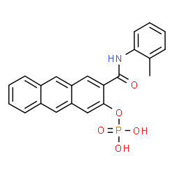 NAPHTHOL AS-GR PHOSPHATE structure