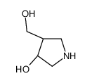 (3R,4R)-4-hydroxy-3-PyrrolidineMethanol Structure