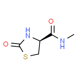 4-Thiazolidinecarboxamide,N-methyl-2-oxo-,(4S)-(9CI) Structure