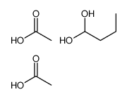 acetic acid,butane-1,1-diol结构式