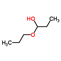 1-Propoxy-1-propanol结构式