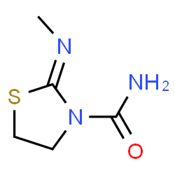 3-Thiazolidinecarboxamide,2-(methylimino)-,(2Z)-(9CI) structure