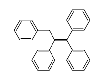 1,1,2,3-tetraphenyl-propene Structure