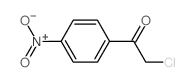 Ethanone,2-chloro-1-(4-nitrophenyl)- Structure