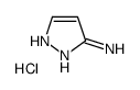 3-氨基吡唑盐酸盐结构式