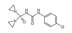 1-(4-CHLOROPHENYL)-3-(DI(AZIRIDIN-1-YL)PHOSPHORYL)UREA结构式