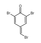 2,6-dibromo-4-bromomethylene-cyclohexa-2,5-dienone Structure