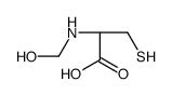 L-Cysteine, N-(hydroxymethyl)- (9CI)结构式