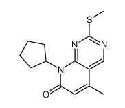 8-cyclopentyl-5-Methyl-2-(Methylthio)pyrido[2,3-d]pyrimidin-7(8H)-one picture