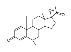 1-DehydroMedroxyprogesterone structure