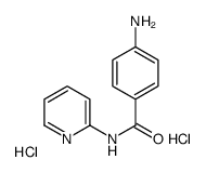 4-amino-N-pyridin-2-ylbenzamide,dihydrochloride结构式